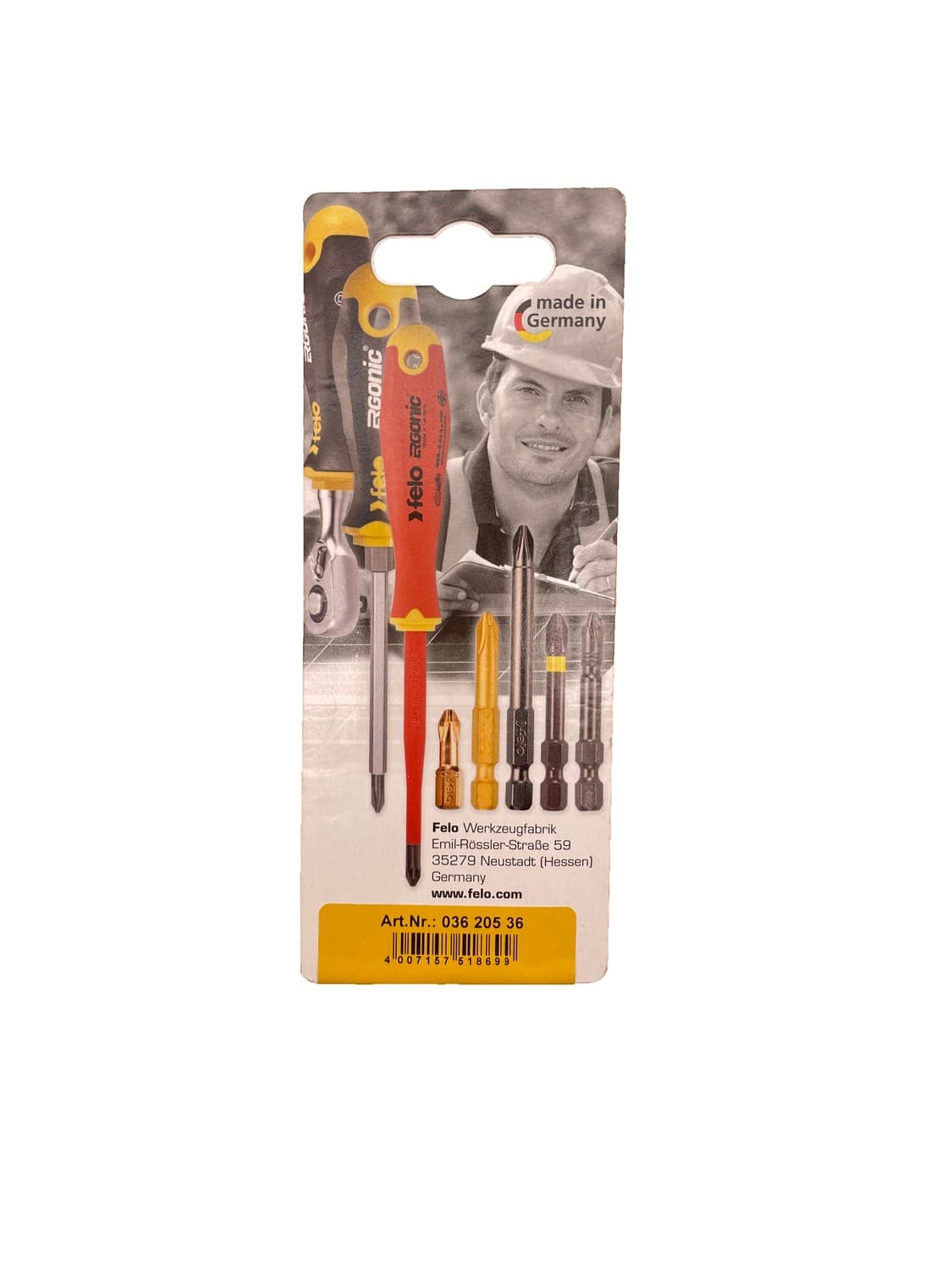 Бита Е6,3 TX20х50, серия Industrial, 2 шт в блистере