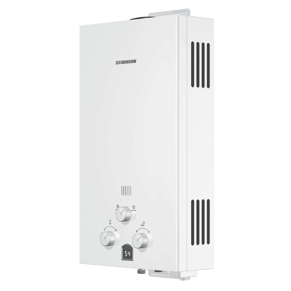 Водонагреватель газовый Edisson ECO PRO E 20 D Pro 10 л/мин с электророзжигом
