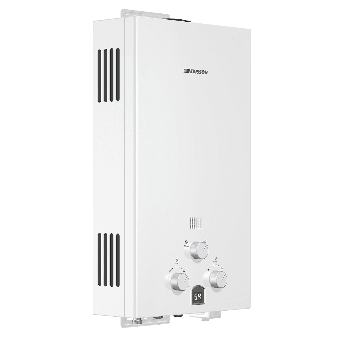 Водонагреватель газовый Edisson ECO PRO E 20 D Pro 10 л/мин с электророзжигом