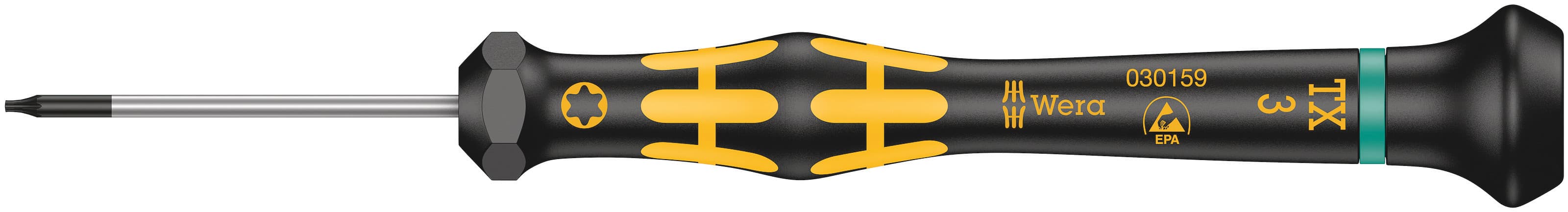Отвёртка антистатическая для прецизионных работ 1567 TORX ESD Kraftform Micro TX 3X40 мм