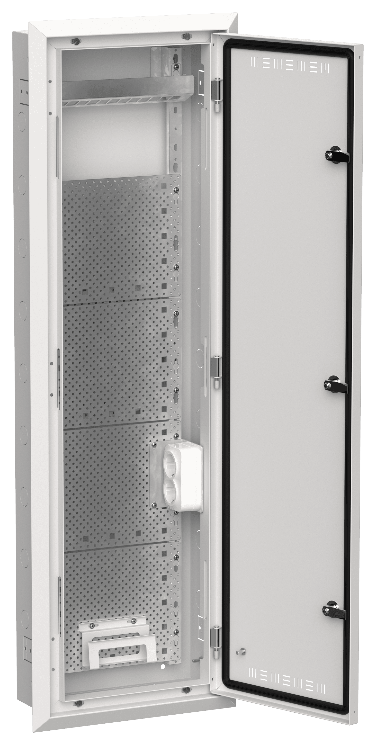 TITAN 5 Корпус мультимедиа ЩРв-84 (1х84) белый IEK