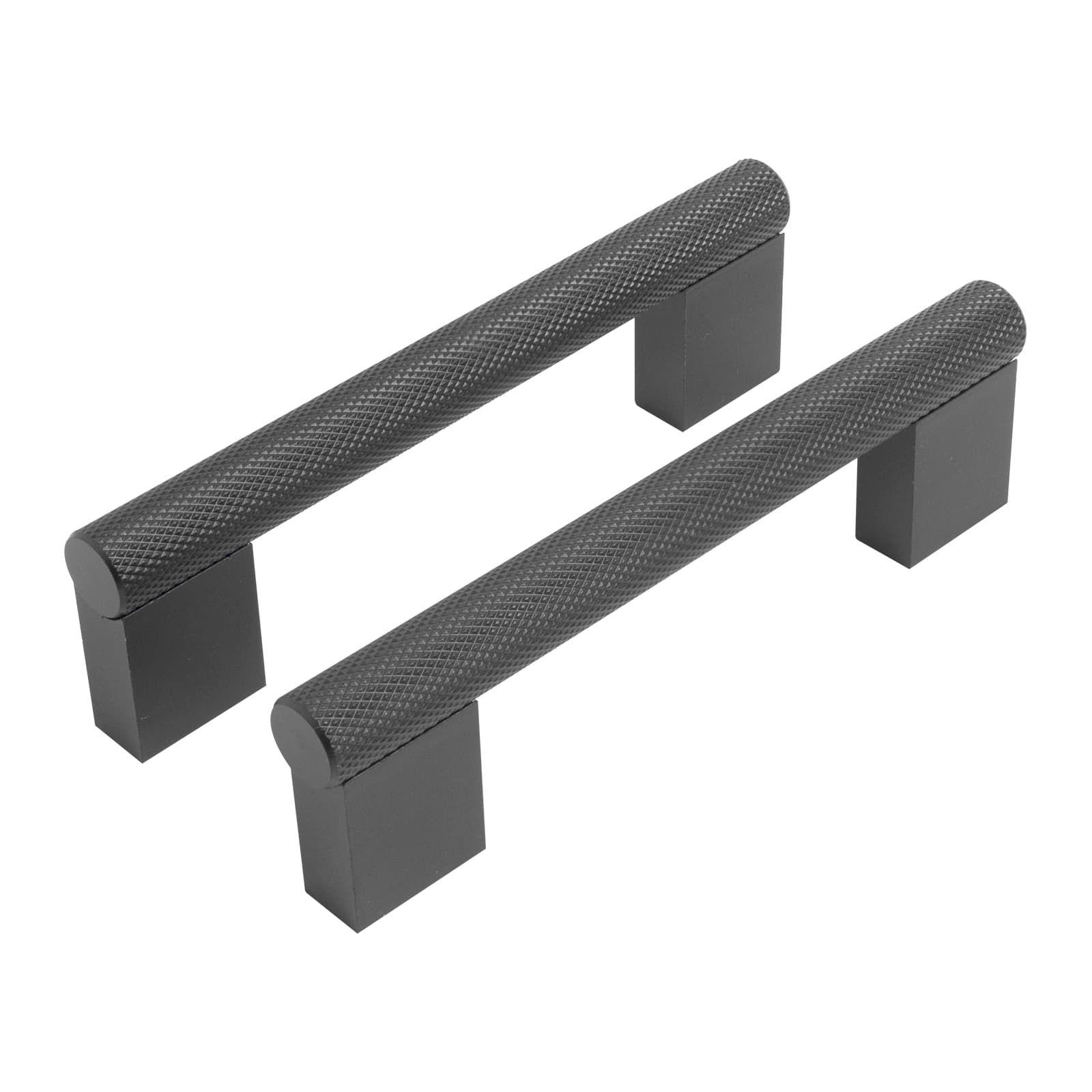 Ручка-скоба мебельная StahlBuro AP2315-96 2шт., BL матовый черный