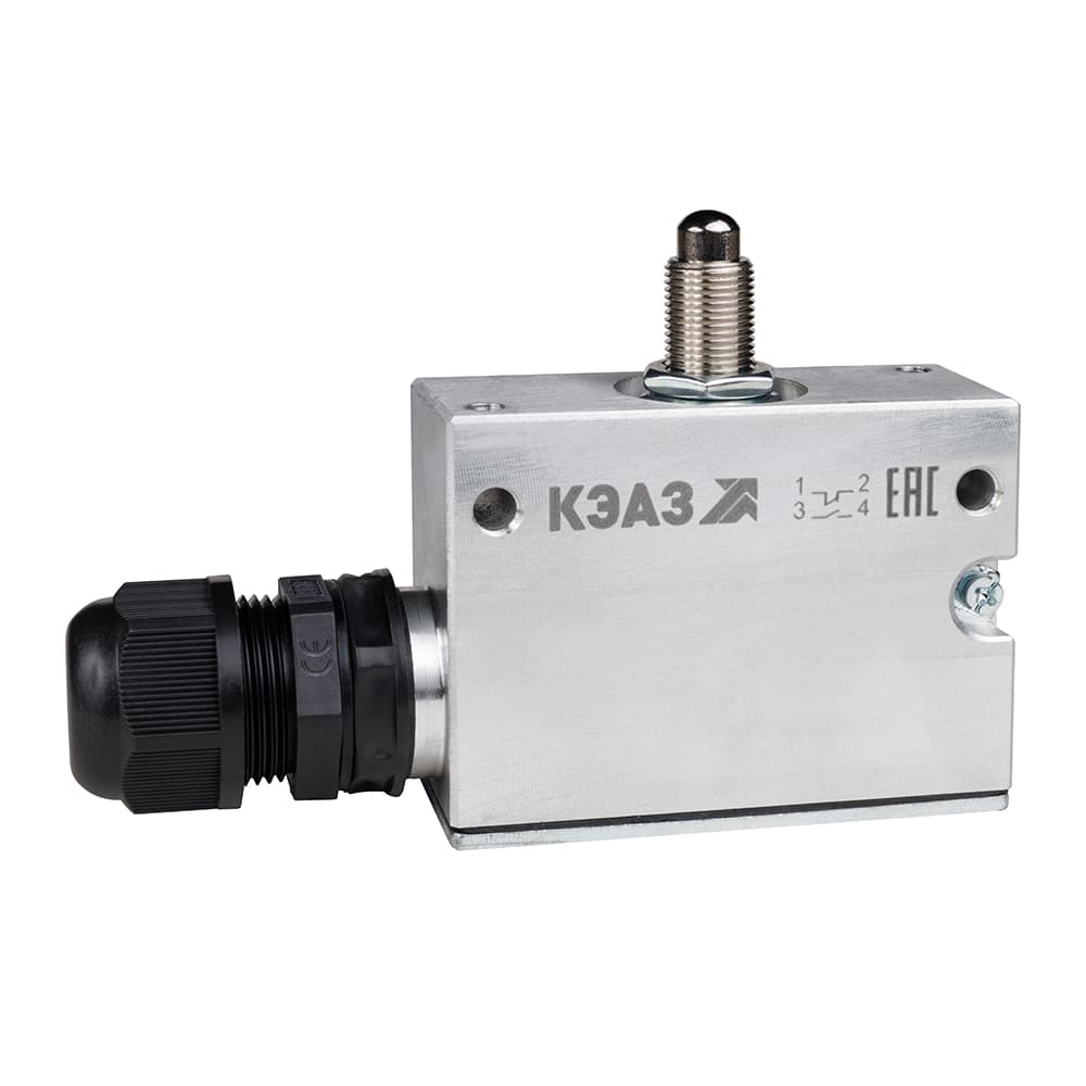 Микропереключатель МП-1313м/03 толкатель шарик крепление комбинированное
