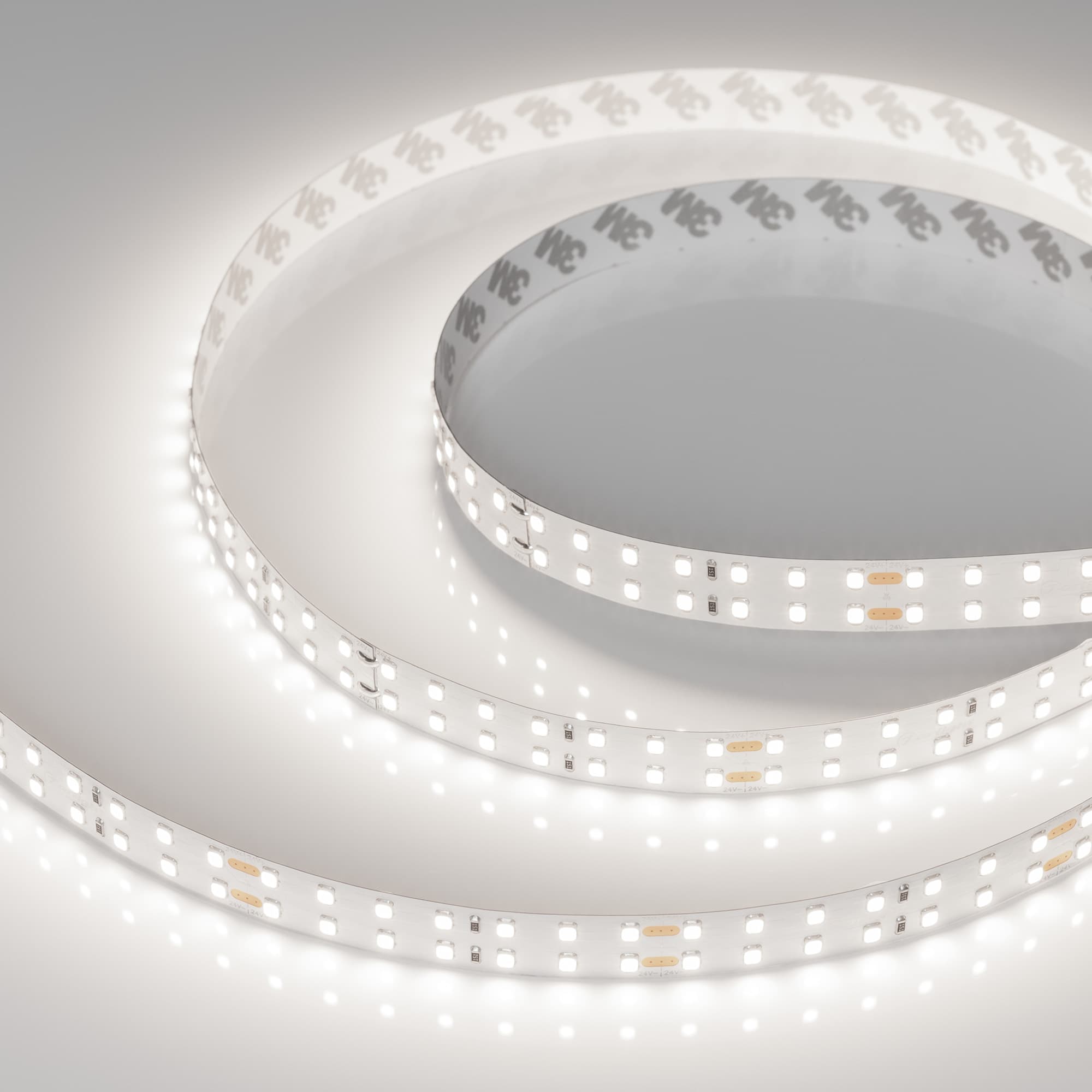 Лента светодиодная 20 Вт/м 24В IP20 5000K 196LED/м RT-A196-15mm CRI98 SMD 2835 5 м