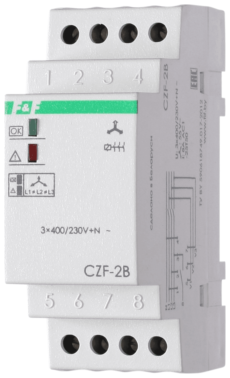 Реле контроля фаз CZF-2B