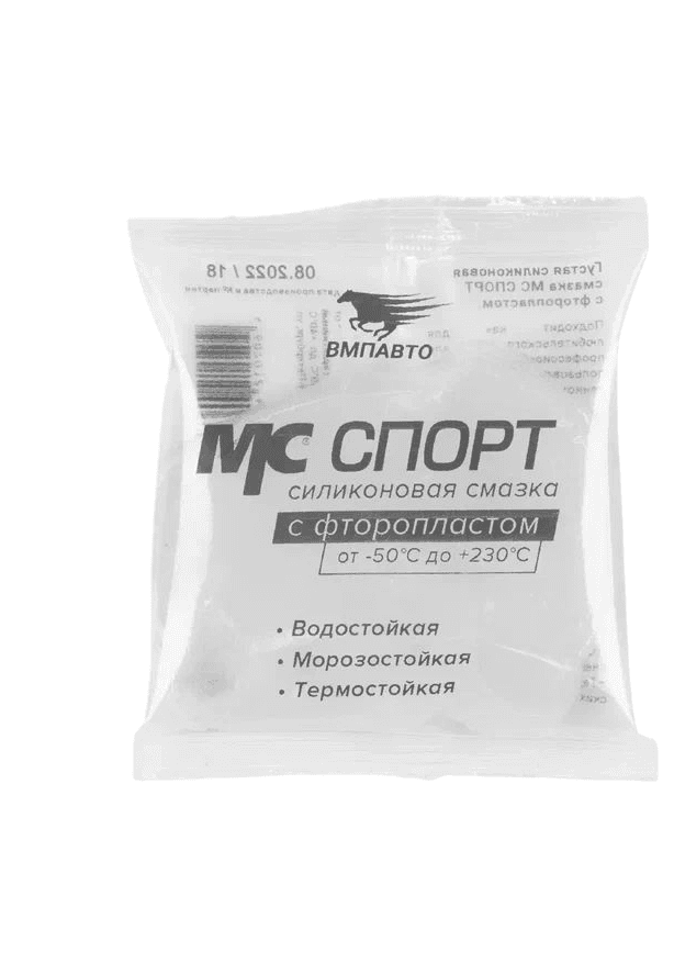 Смазка силиконовая МС СПОРТ, 50г стик-пакет