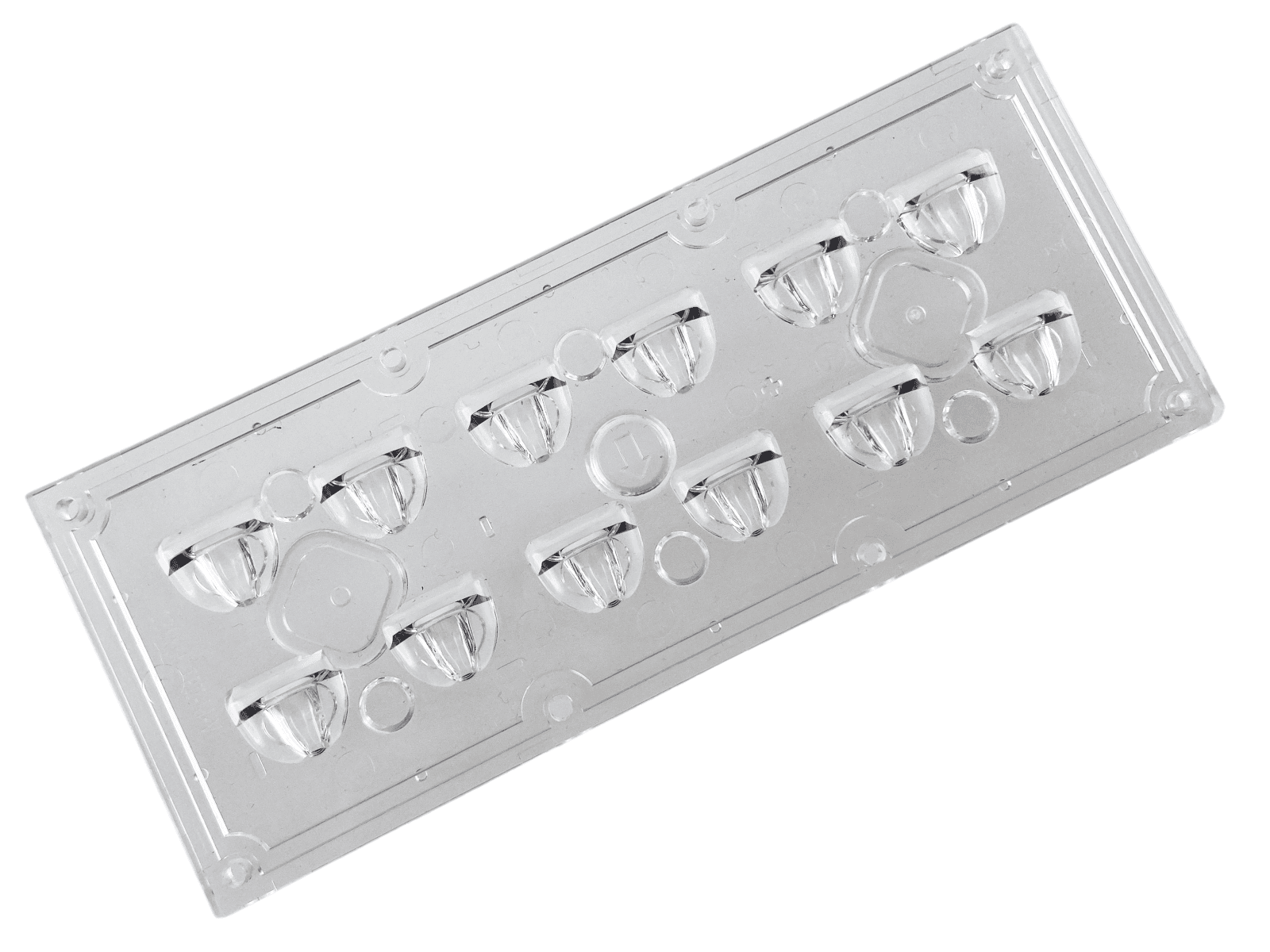 Оптика вторичная DK-173-135х55-TPII-M-V-12H1 (2x6-Dk-ШБ2-В 55x135deg) с уплотнителем