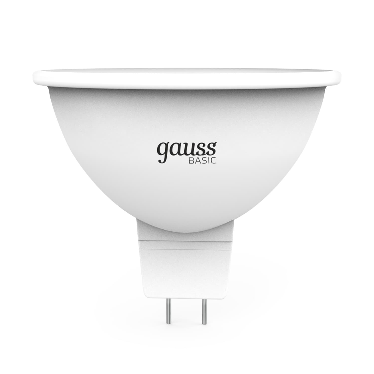 Лампа светодиодная LED 7 Вт 550 лм 4100К софит MR16 нейтральный GU5.3 AC/DC 12В низковольтная Elementary