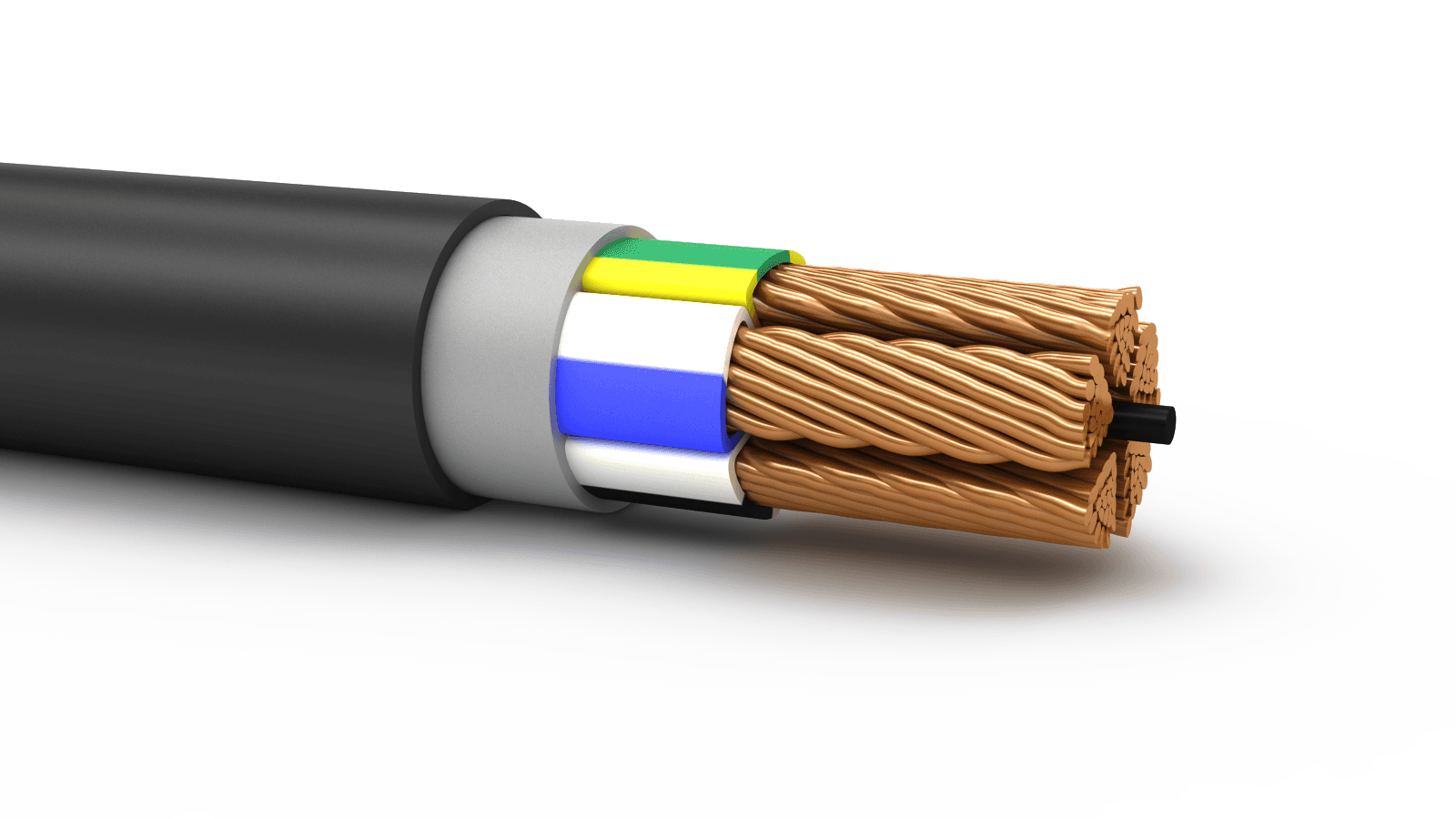 Кабель силовой ППГнг(А)-HF 5х70мс(N, PE)-1 ТРТС