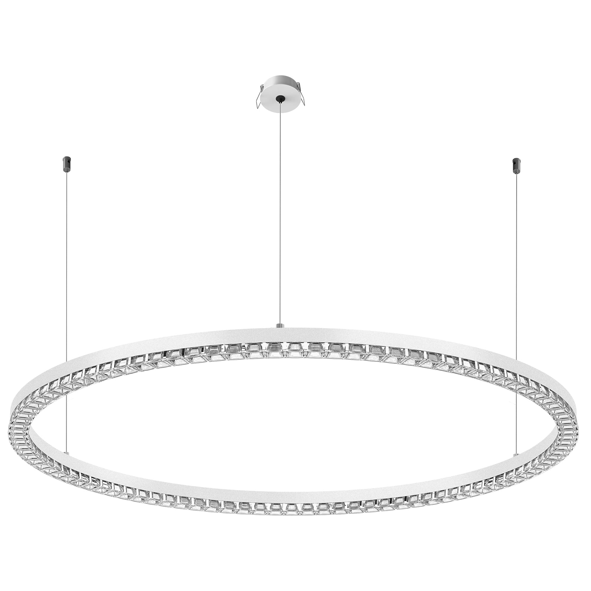 Светильник светодиодный SP-DIAMOND-R1050-60W Warm3000 (WH, 45 deg, 230V, TRIAC) (ARL, IP65 Металл, 3 года)