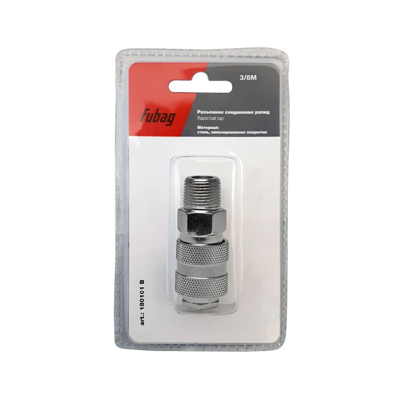 Соединение разъемное рапид (муфта) 3/8''M наруж.резьба