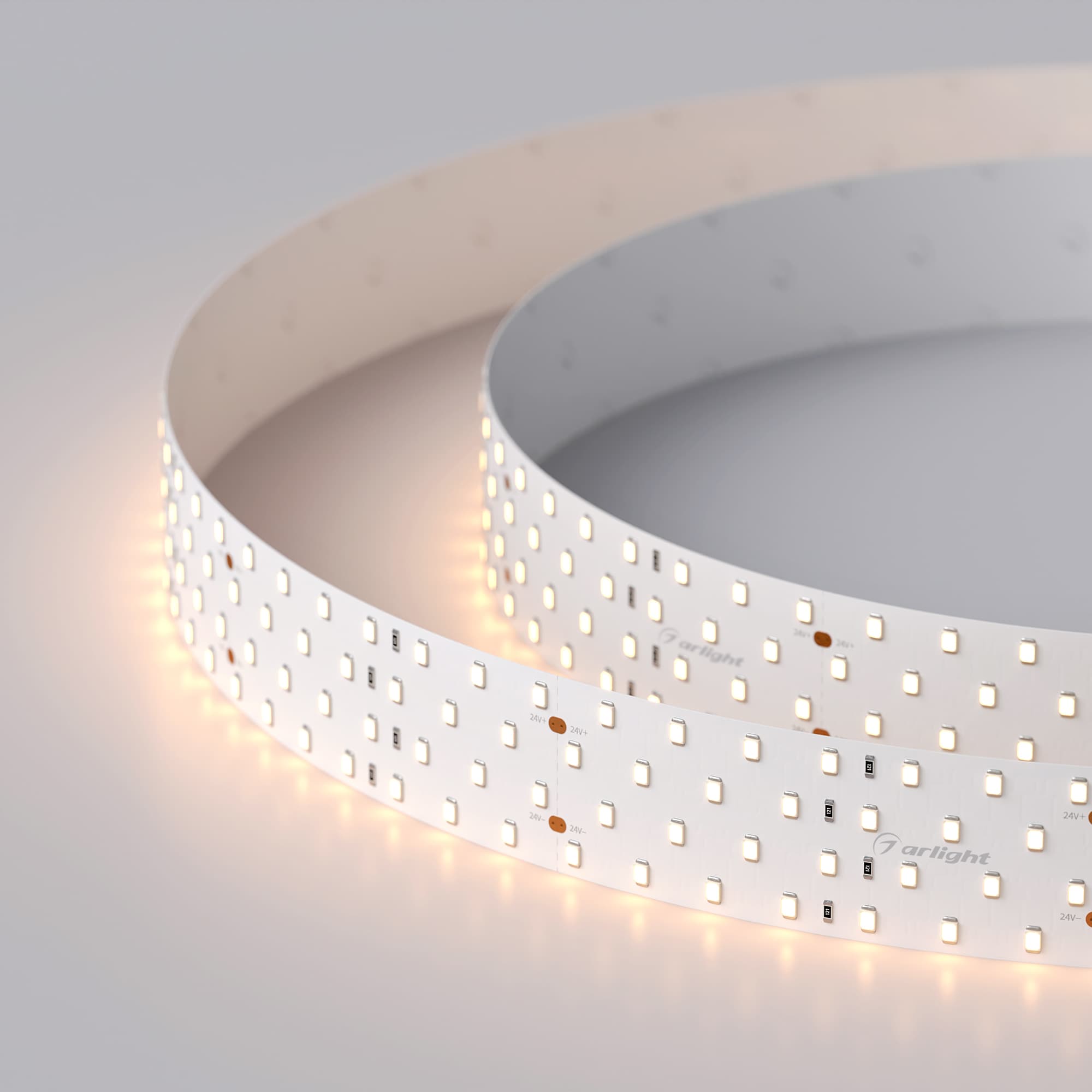 Лента светодиодная 30 Вт/м 24В IP20 2700K 280LED/м RT-A280-36mm SMD 2835 2.5 м
