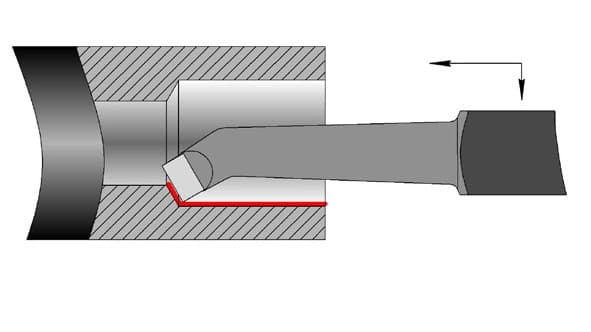 Резец расточной для сквозных отверстий, тип 1, исп.2 ГОСТ 18882-73 32х25х280 Т15К6