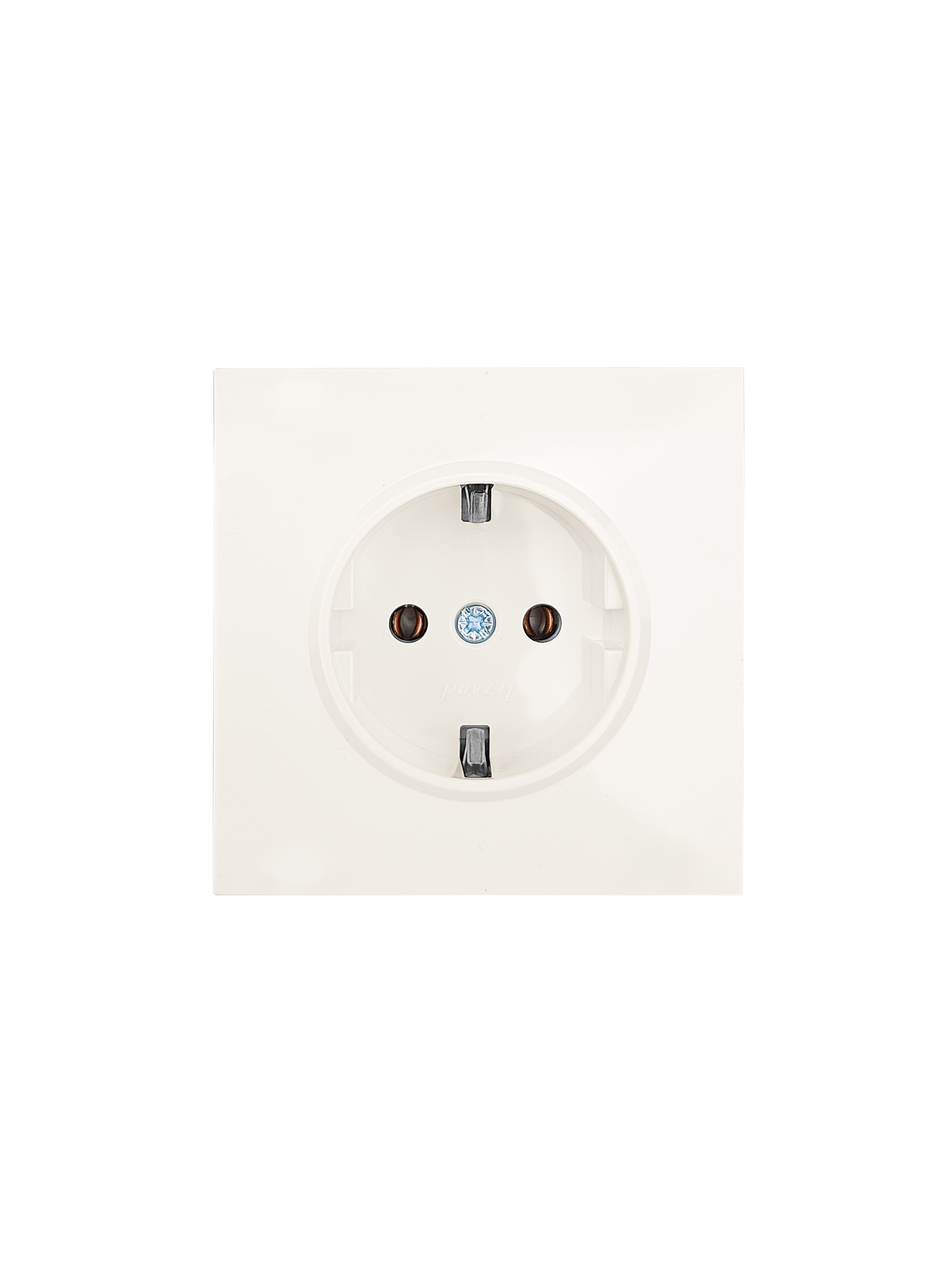 ZIMA Розетка с заземлением, 16 А, механизм, слоновая кость Lezard 704-9088-122BQC