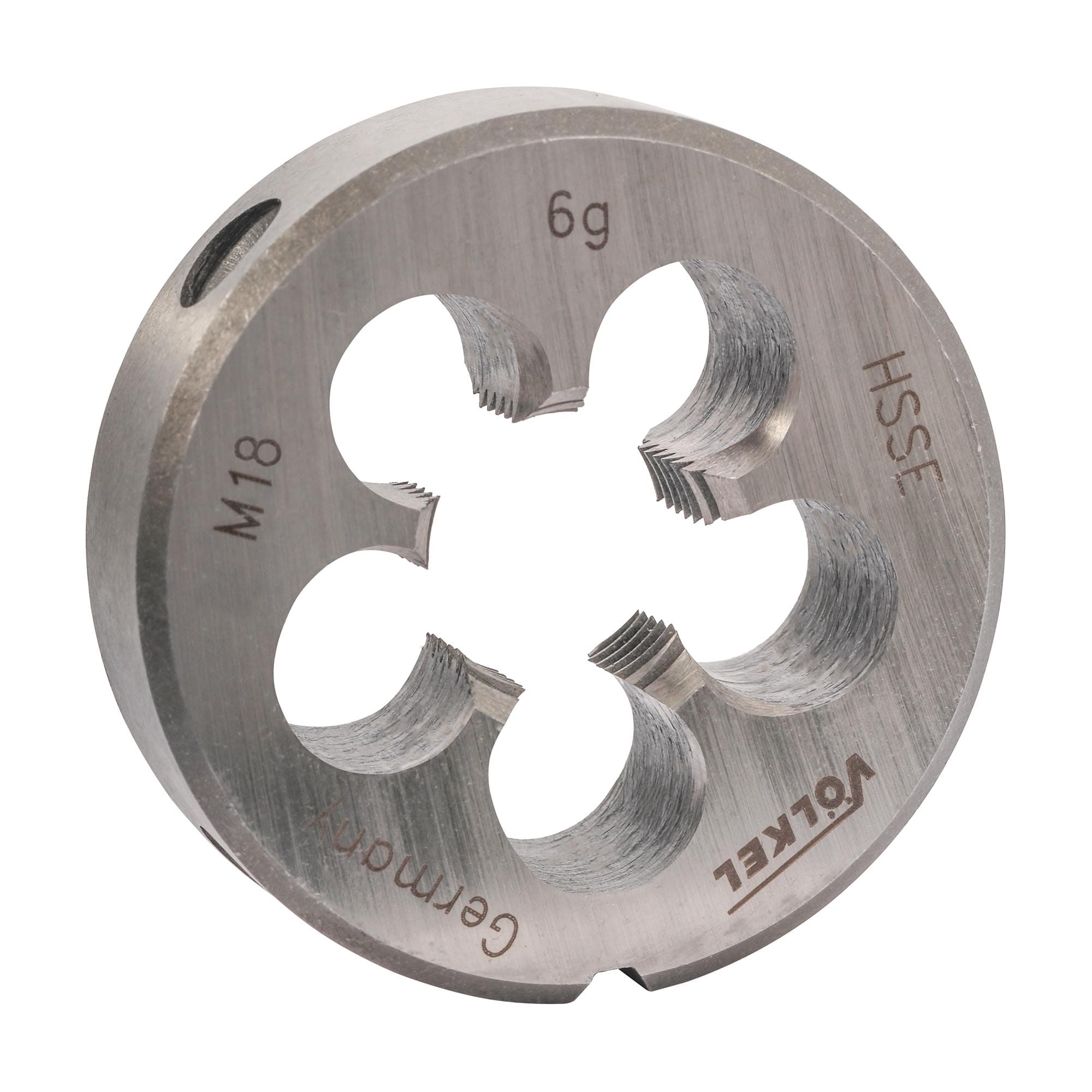 Плашка М18х2,5 DINEN22568 HSSE 6g 45х18мм