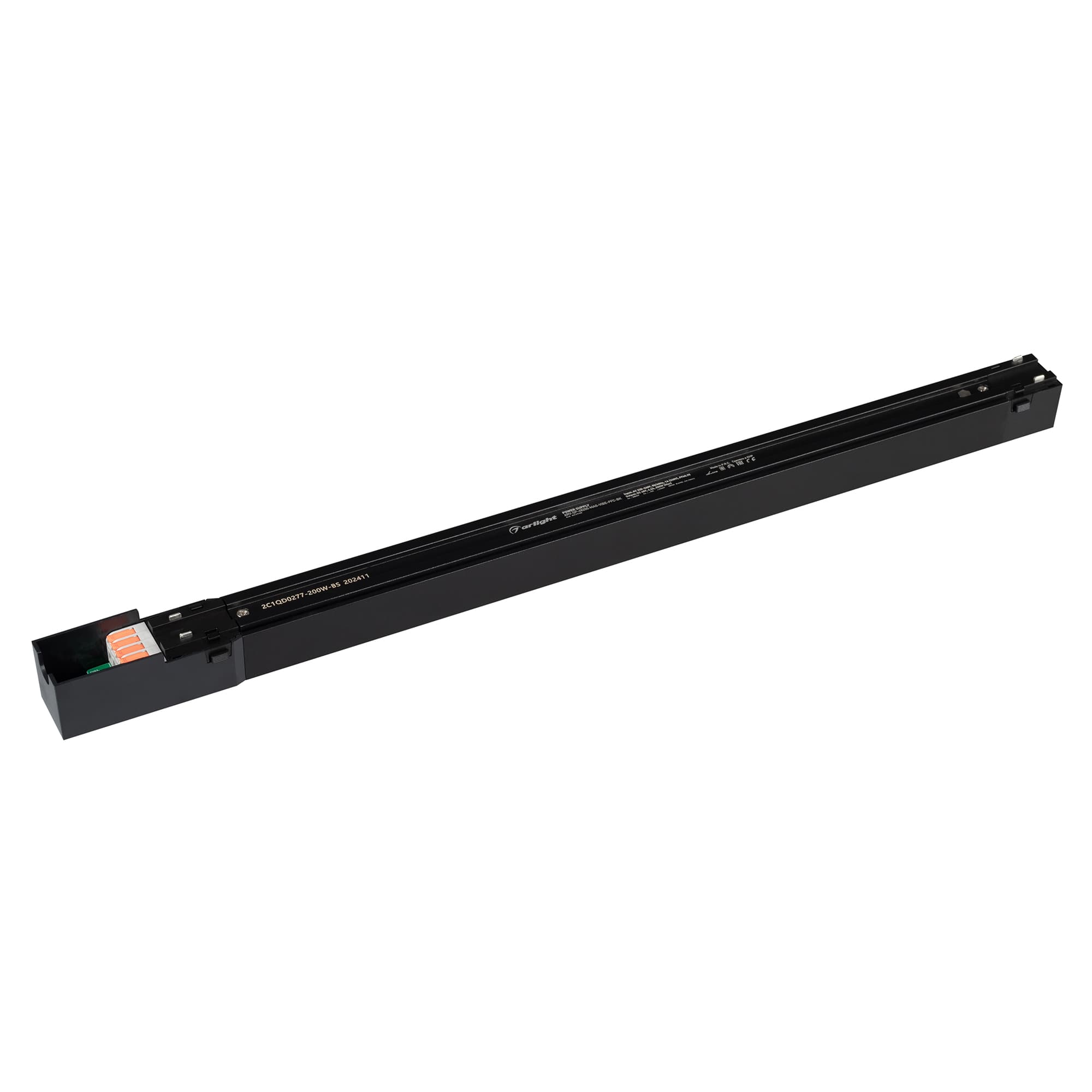 Блок питания ARV-SP-48200-MAG-VIBE-PFC-BK (48V, 4.2A, 200W) (ARL, для светодиодных лент, IP20 металл, 5 лет)