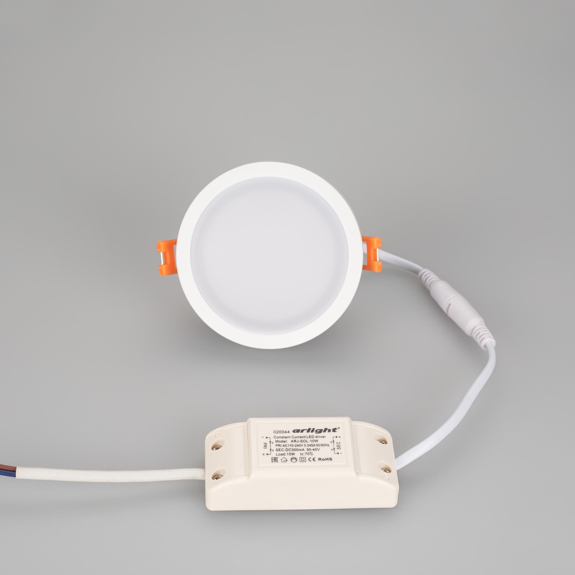 Панель светодиодная LTD-95SOL-10W Warm White IP44 пластик 3 года