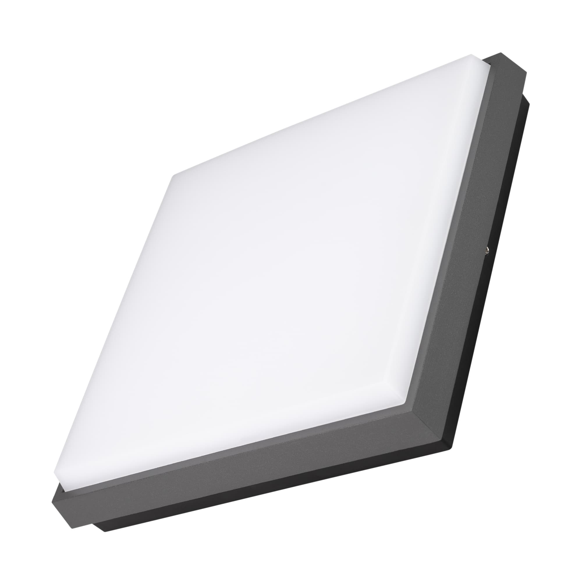 Светильник LGD-AREA-S240x240-25W Warm3000 (GR, 110 deg, 230 В) (ARL, IP54 Металл, 3 года)