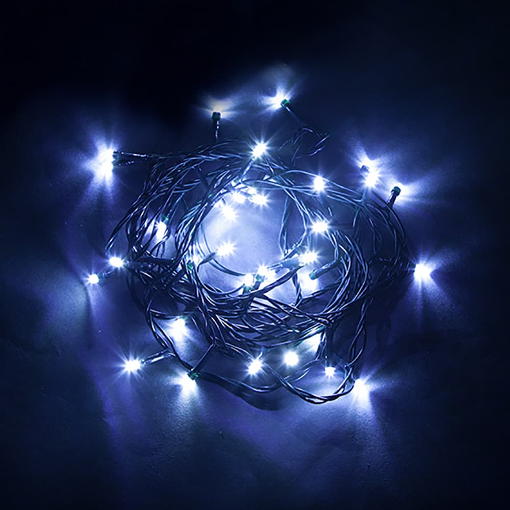 Гирлянда линейная LED синий 6 м с контроллером