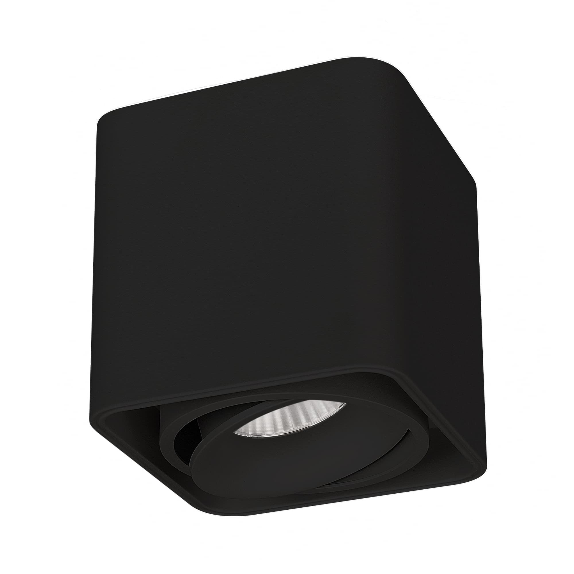 Светильник SP-CUBUS-S100x100-8W Day4000 (BK, 45 deg, 230V) (IP20 металл, 3 года)