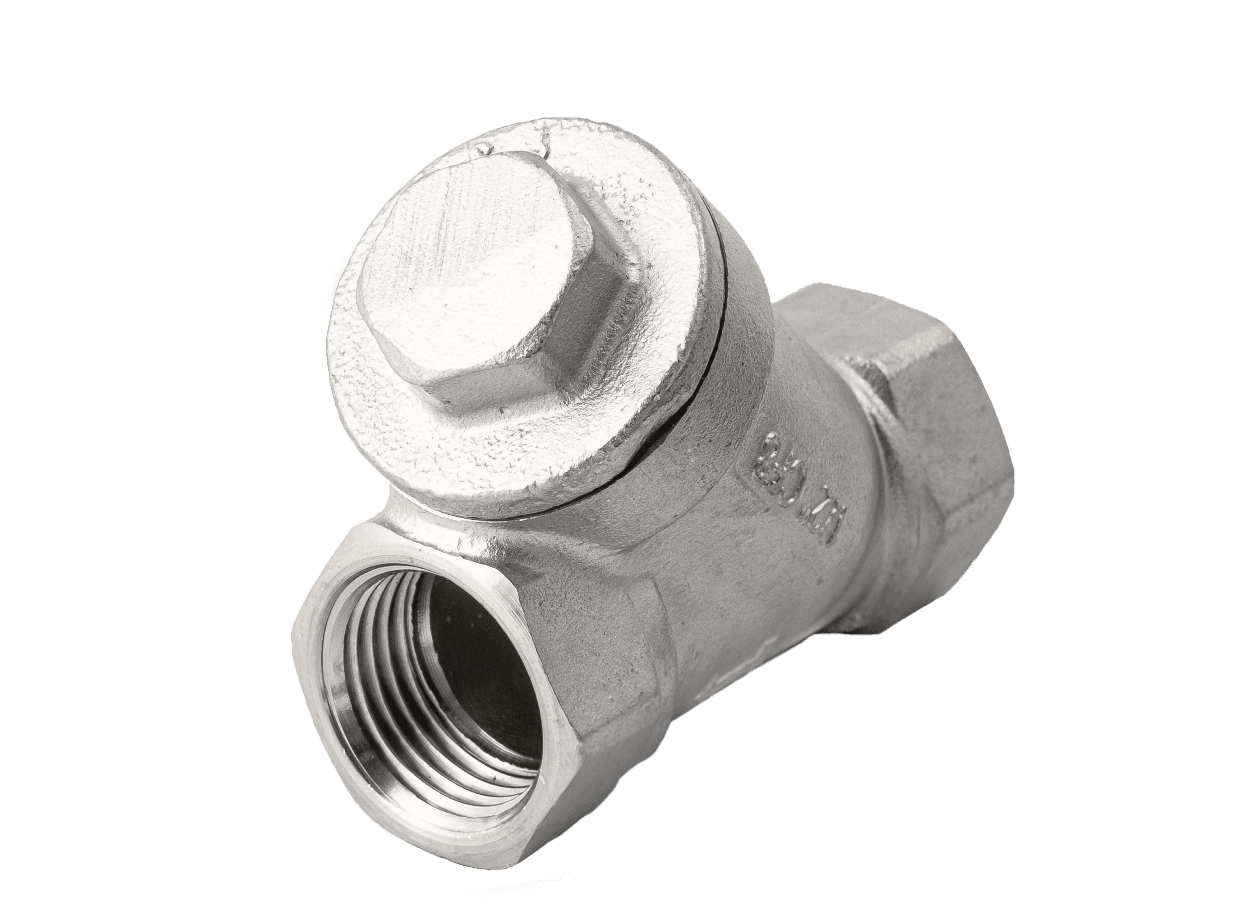 "Фильтр муфтовый Y-тип нержавеющий, AISI304 DN15 (1/2""), (CF8), PN16"