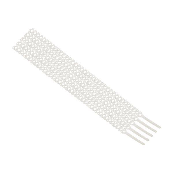 Хомут гибкий (20 шт.) белый FlexSTRAP