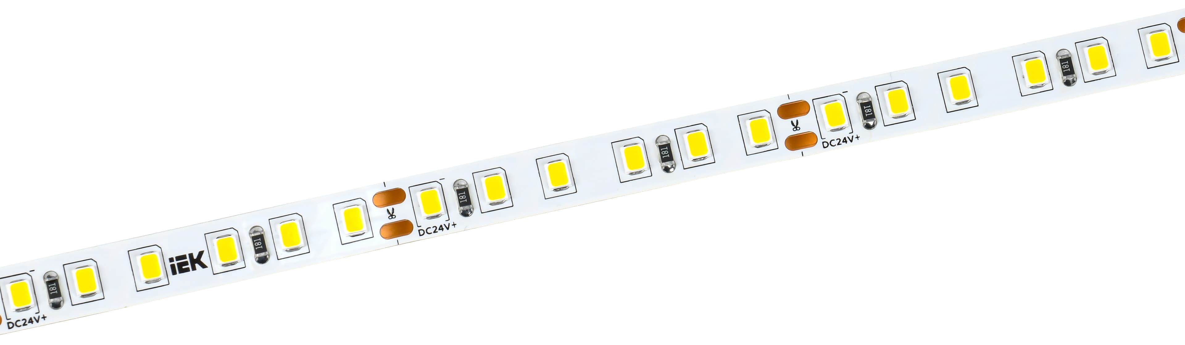 Лента светодиодная 5м LSR-2835NW120 12Вт/м 24В IP20 120LED/м