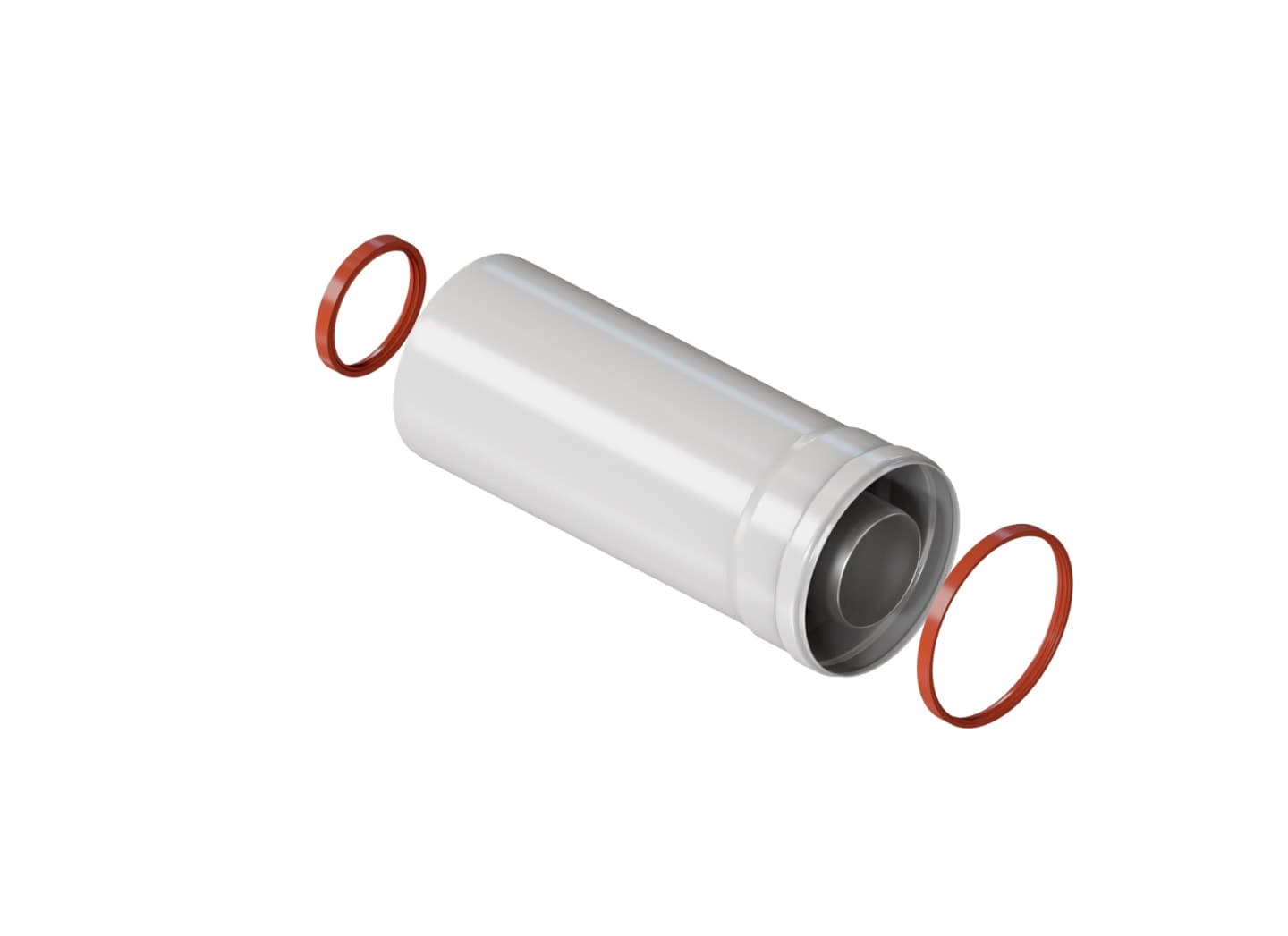 Удлинение коаксиальное d 60/100 L 250