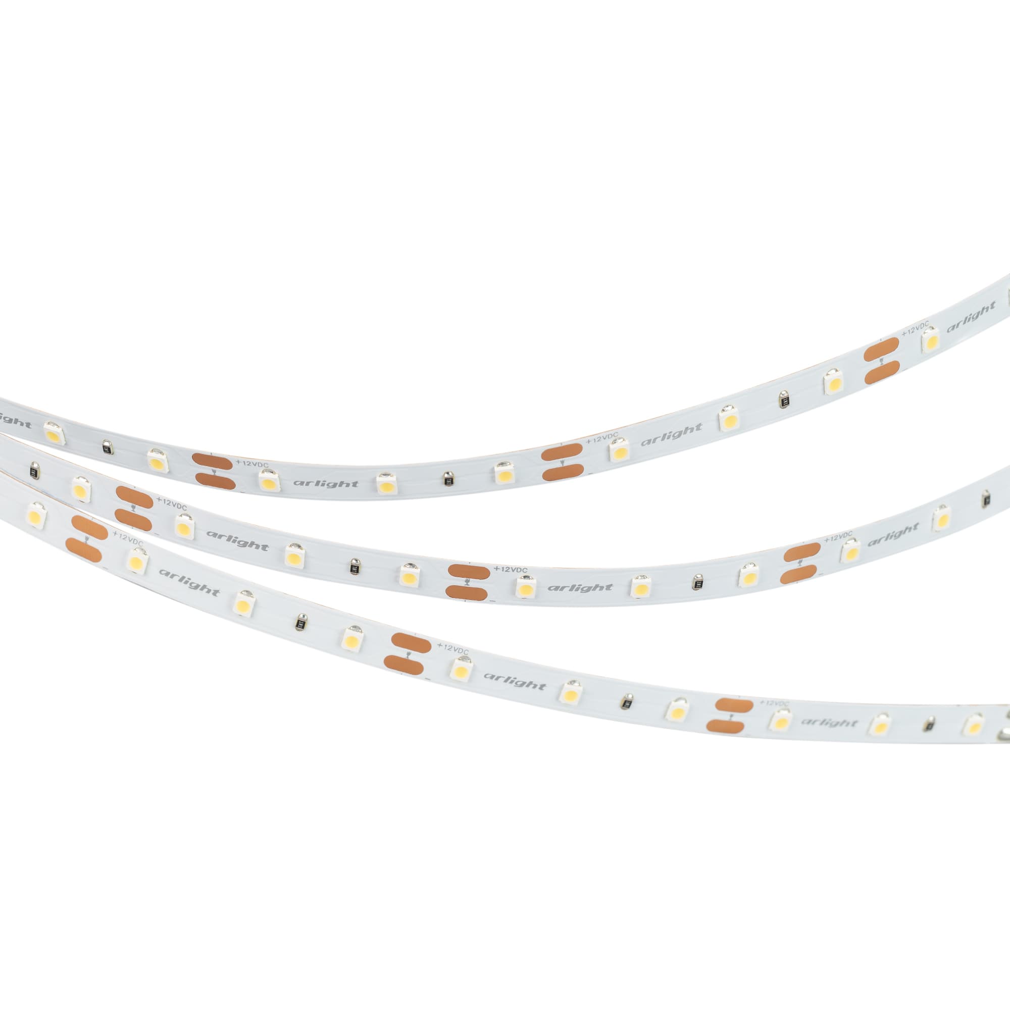 Лента светодиодная 4,8 Вт/м 12В IP20 4000K 60LED/м NT-A60-8mm SMD 3528 5 м