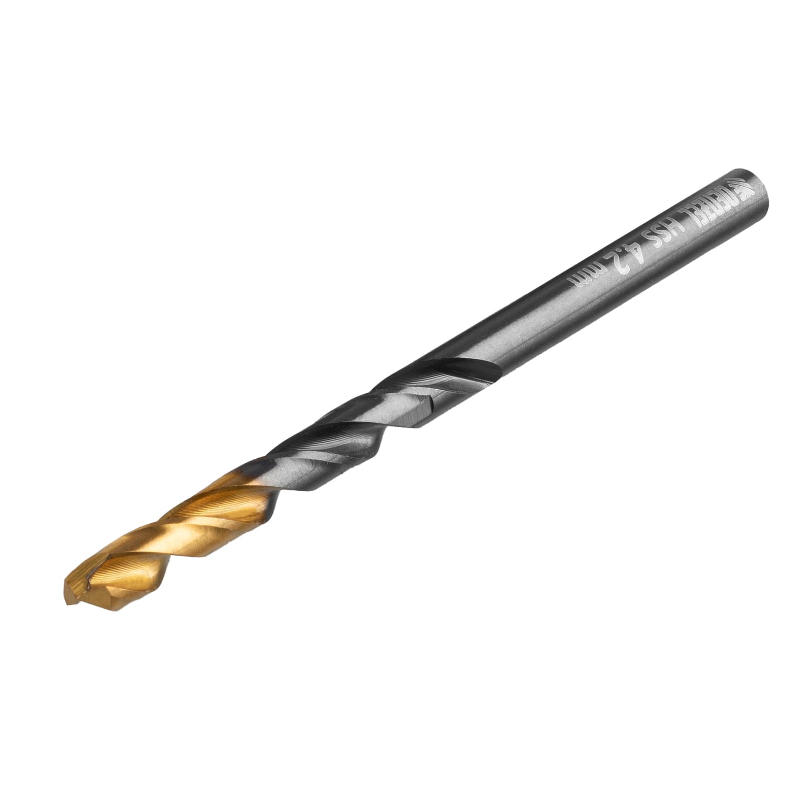 Сверло по металлу, 4,2 мм, HSS-Tin, Golden Tip, 10 шт.