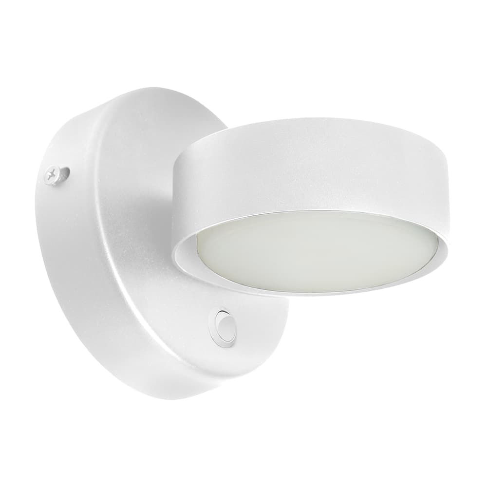 Светильник настенный 12W,230V,GX53,белый HL4601
