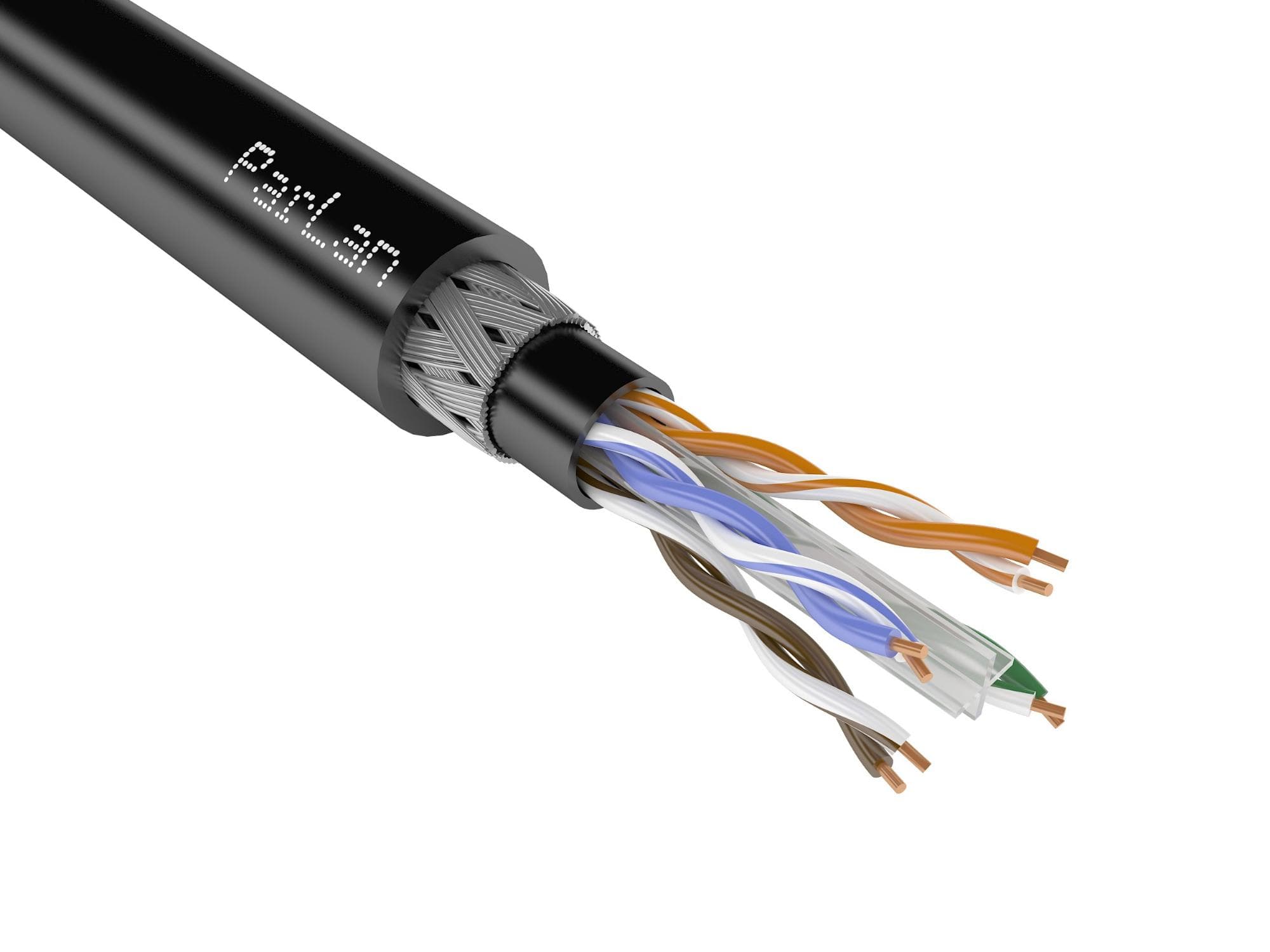 Витая пара ParLan ARM PS U/UTP 4х2х0.57 Cat 6 ZH нг(А)-HF