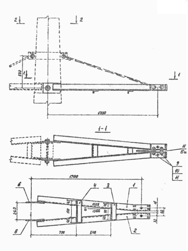 Траверса В2С.3.407.1-163