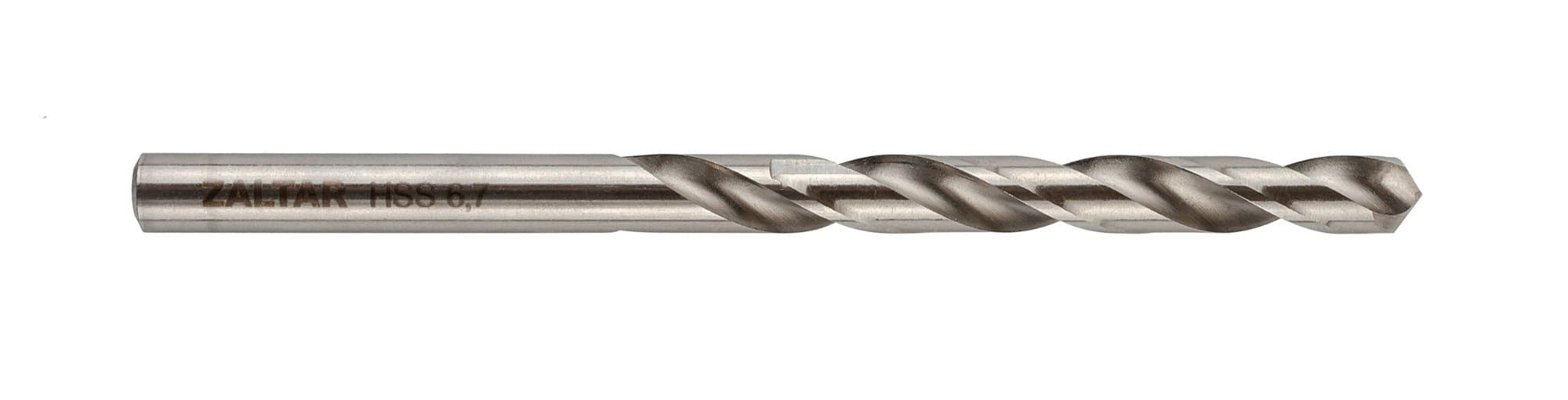 Сверло по металлу, индустриальное, DIN 338, HSS-G, Тип N, 5xD, 6,70 мм