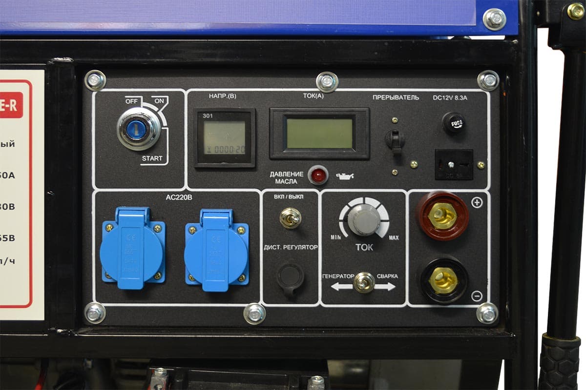 Генератор бензиновый сварочный TSS PRO GGW 3.0/250E-R