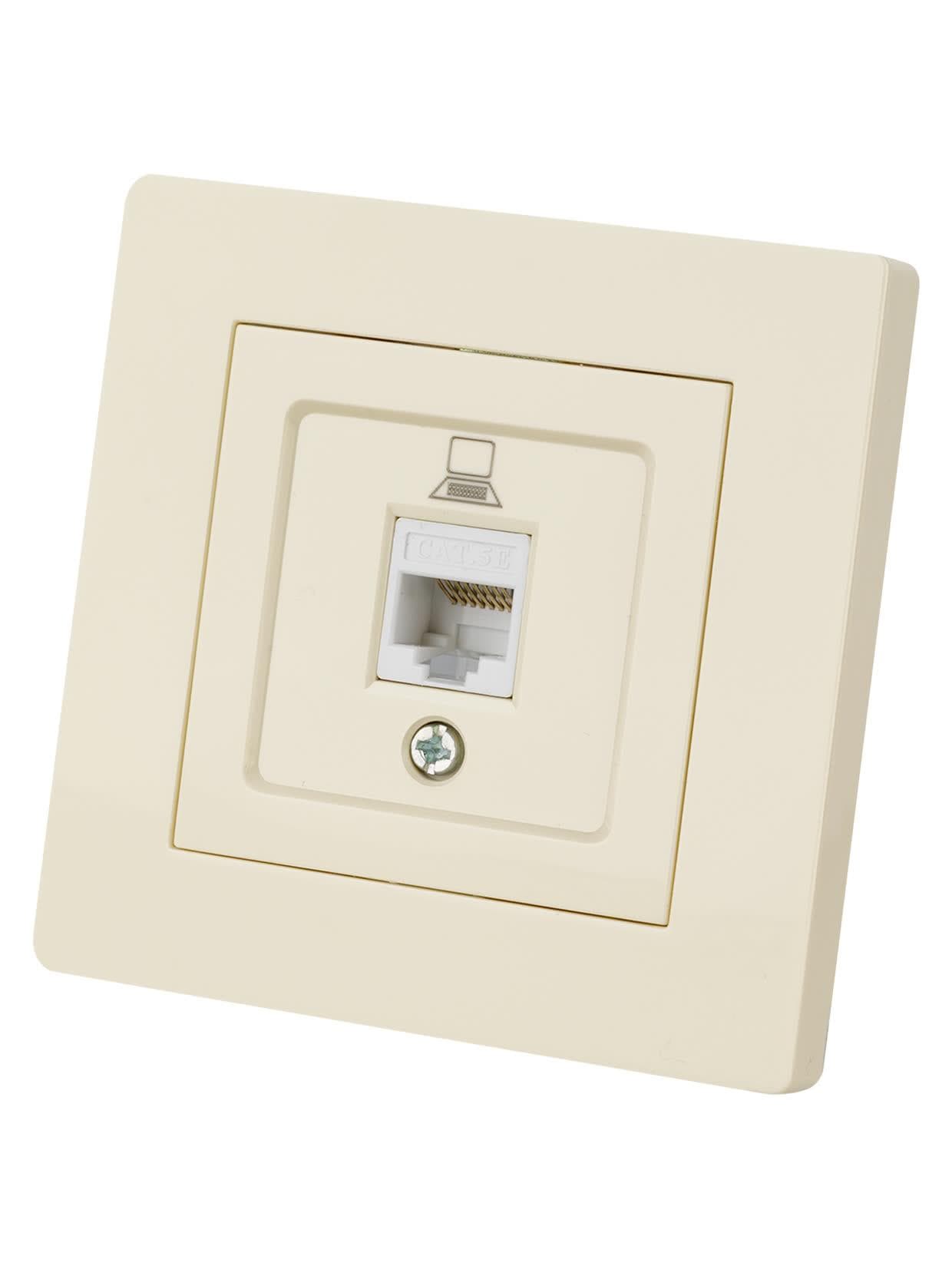 Розетка компьютерная RJ45 сл. кость Сенеж