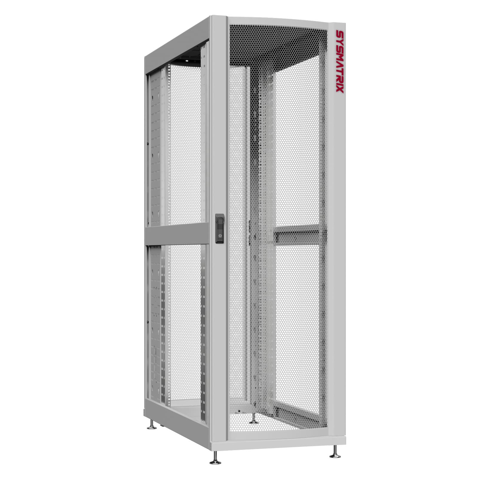 Шкаф серверный 45U 600х1200 передняя дверь: одностворчатая перфорированная IP20. задняя дверь: одностворчатая перфорированная IP20. боковые панели: без. цвет: серый RAL7035 