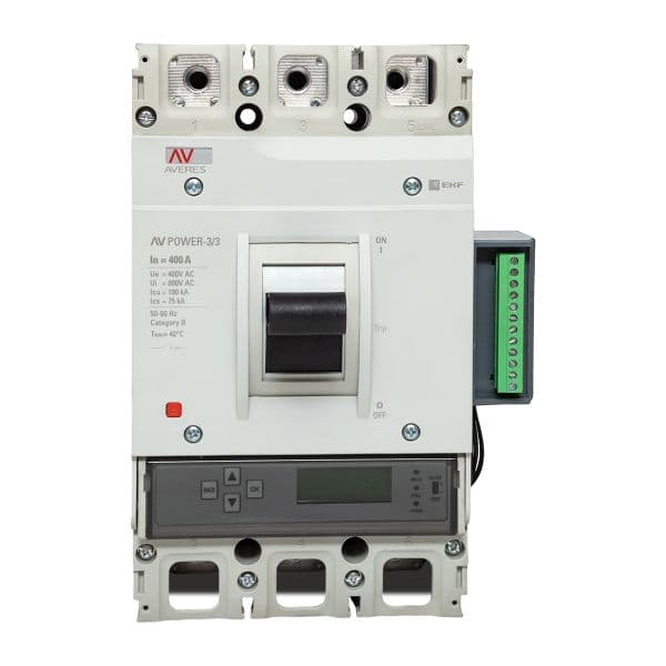 Выключатель автоматический AV POWER-3/3 400А 100kA ETU6.2 AVERES