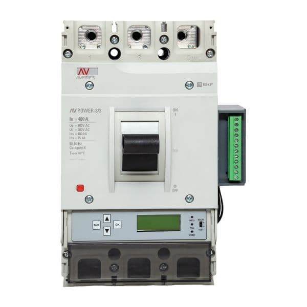 Выключатель автоматический AV POWER-3/3 400А 100kA ETU6.2 AVERES