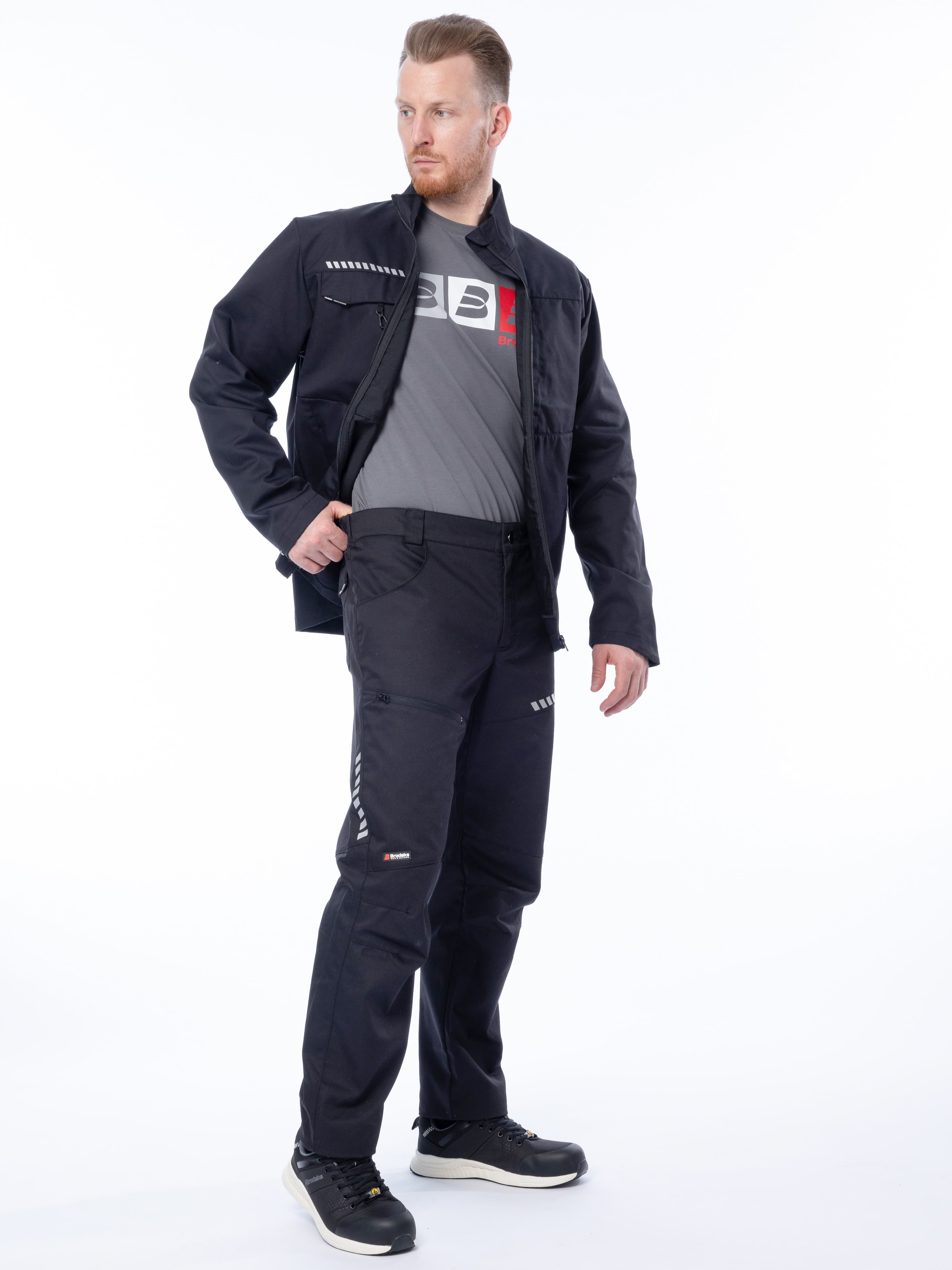 Брюки Brodeks KS334, черный (68)