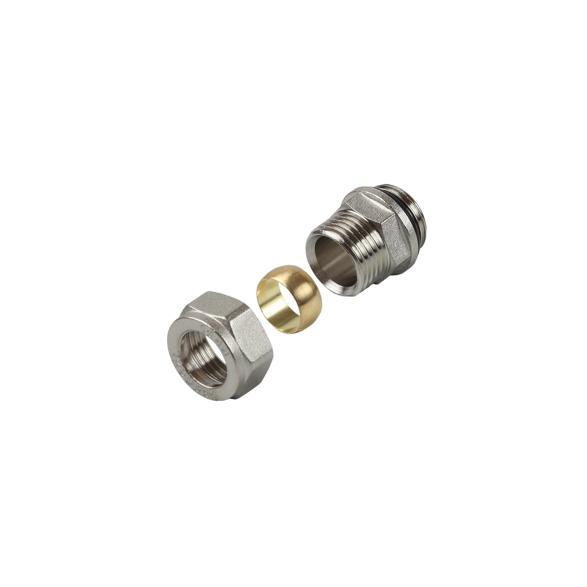 Фитинг подключения L и T-образной медной трубки - D15 - R 1/2'