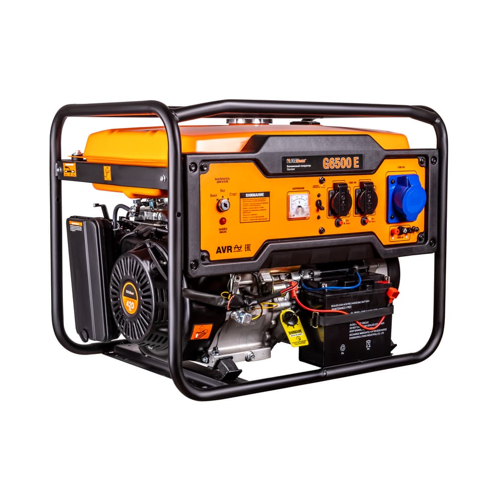 Бензиновый генератор Standart G6500 E