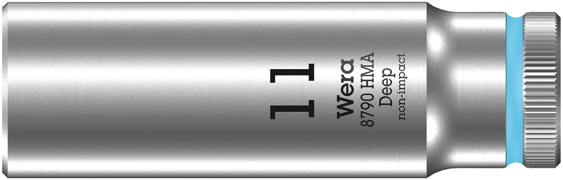Головка торцевая шестигранная 8790 HMA Deep DR 1/4 глубокая 11X50 мм