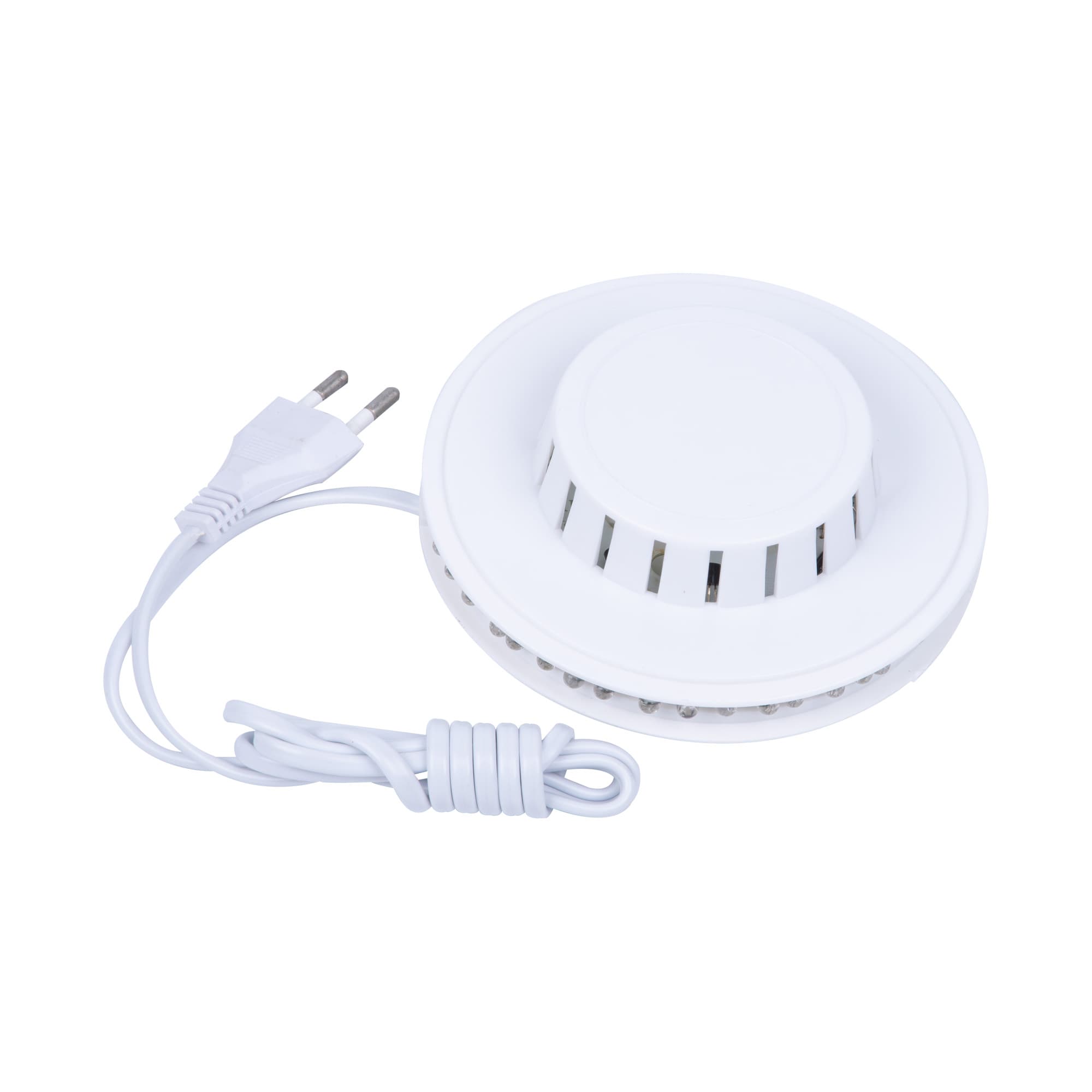 Светильник светодиодный-проектор ULI-Q304 2,5W/RGB WHITE Напольный  DISCO, многоцветный Горизонтальная проекция  Кабель с вилкой, 220В Цвет корпуса - белый.