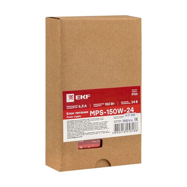 Блок питания 24В MPS-150W-24 Proxima