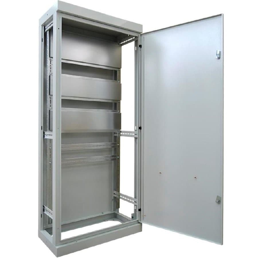 Каркас напольный цельносварной ВРУ-1 (2000х800х450) IP31 без боковых панелей серый