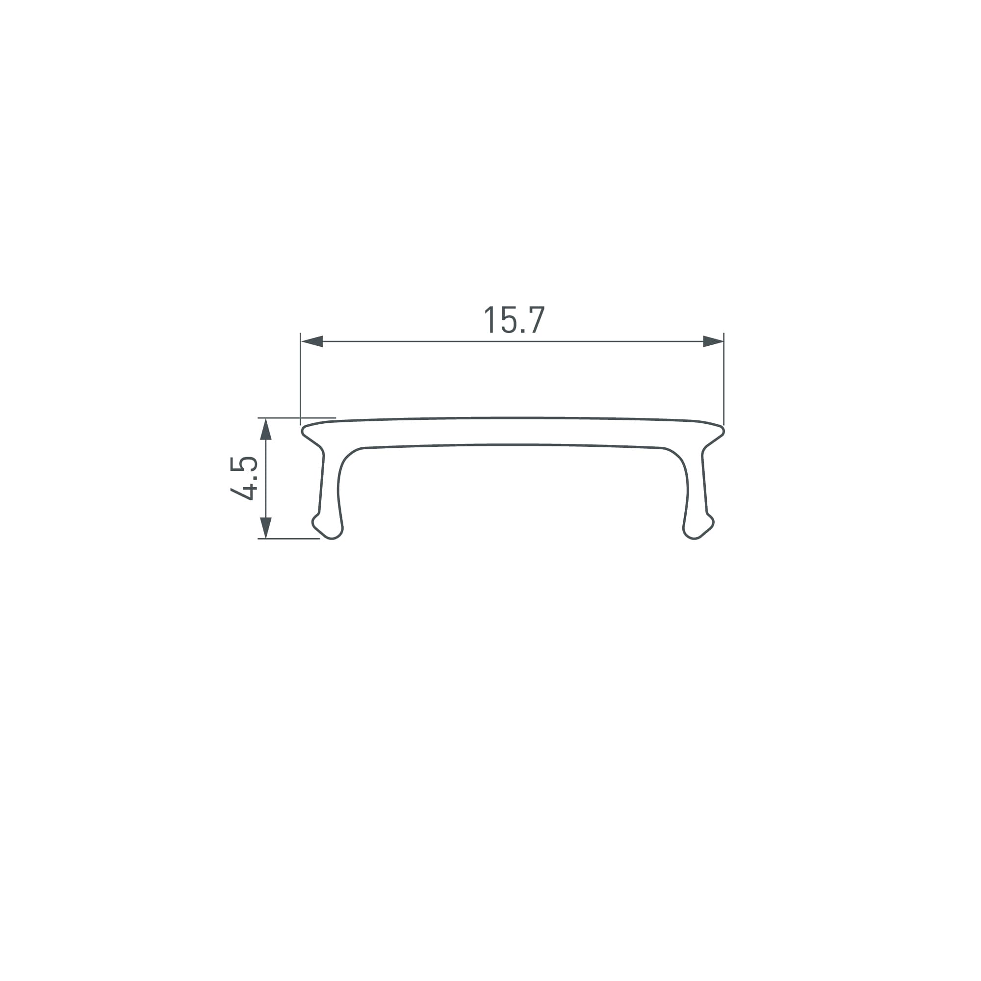 Экран ARH-WIDE-(B)-H20-2000 RCT Opal-PM (ARL, Пластик)