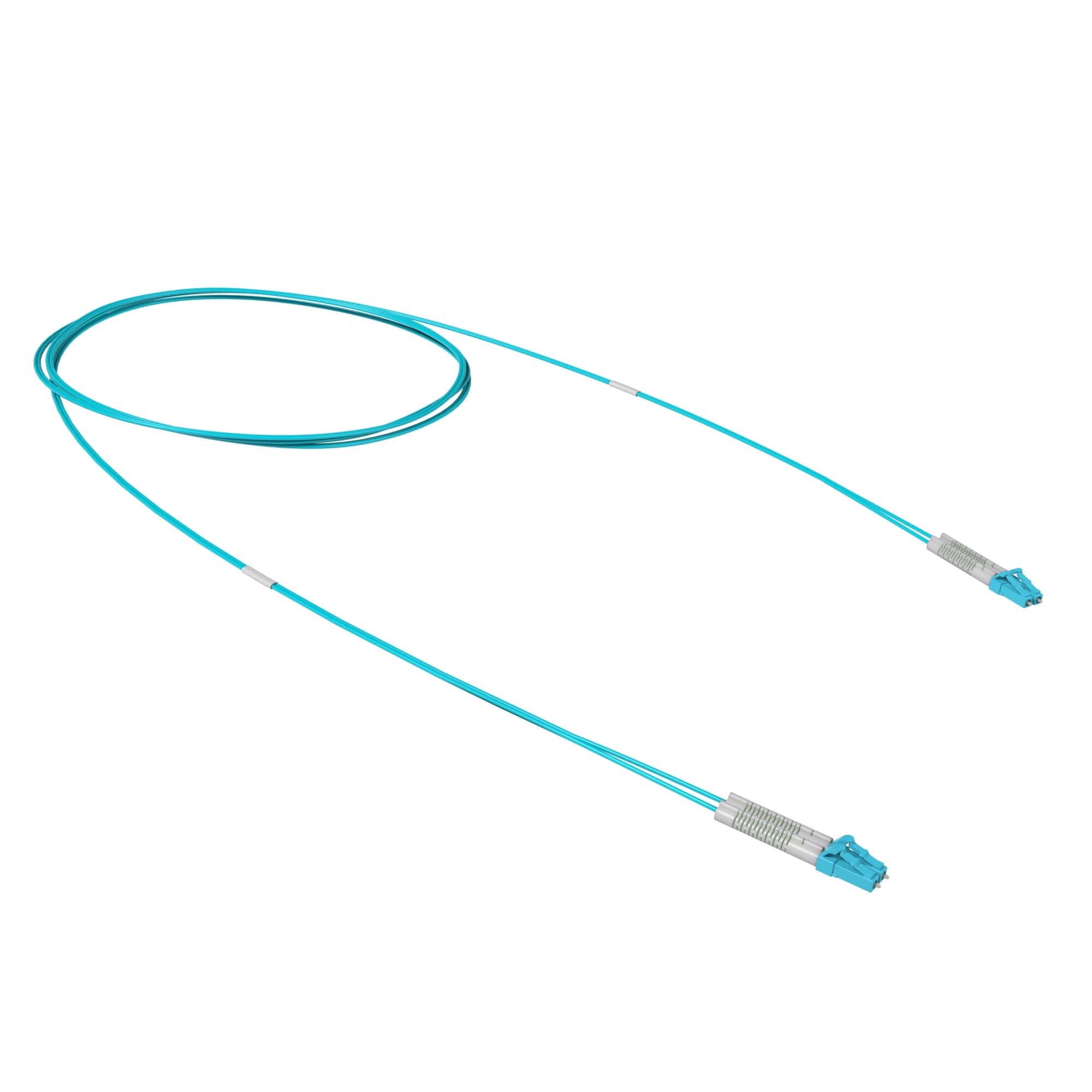 Патч-корд оптический двухволоконный (Duplex) flexible boot LC/UPC - LC/UPC 50/125 (OM3),3 м