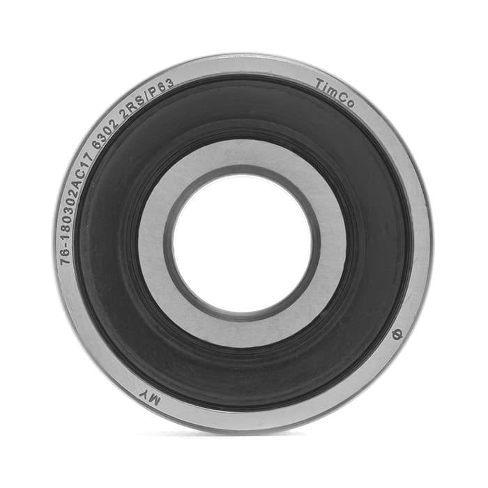 Подшипник 180302 АС17 (76кл.) (6302 2RS/P6C3) TimCo (ГОСТ)