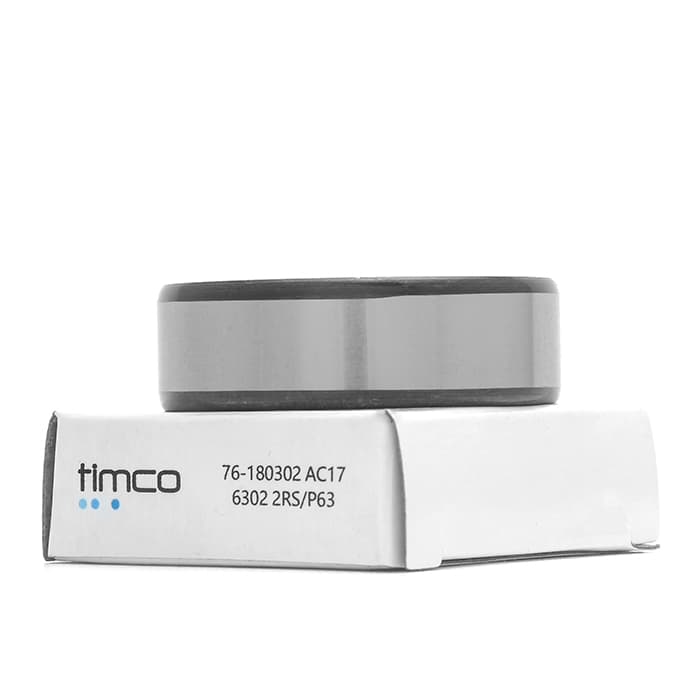 Подшипник 180302 АС17 (76кл.) (6302 2RS/P6C3) TimCo (ГОСТ)